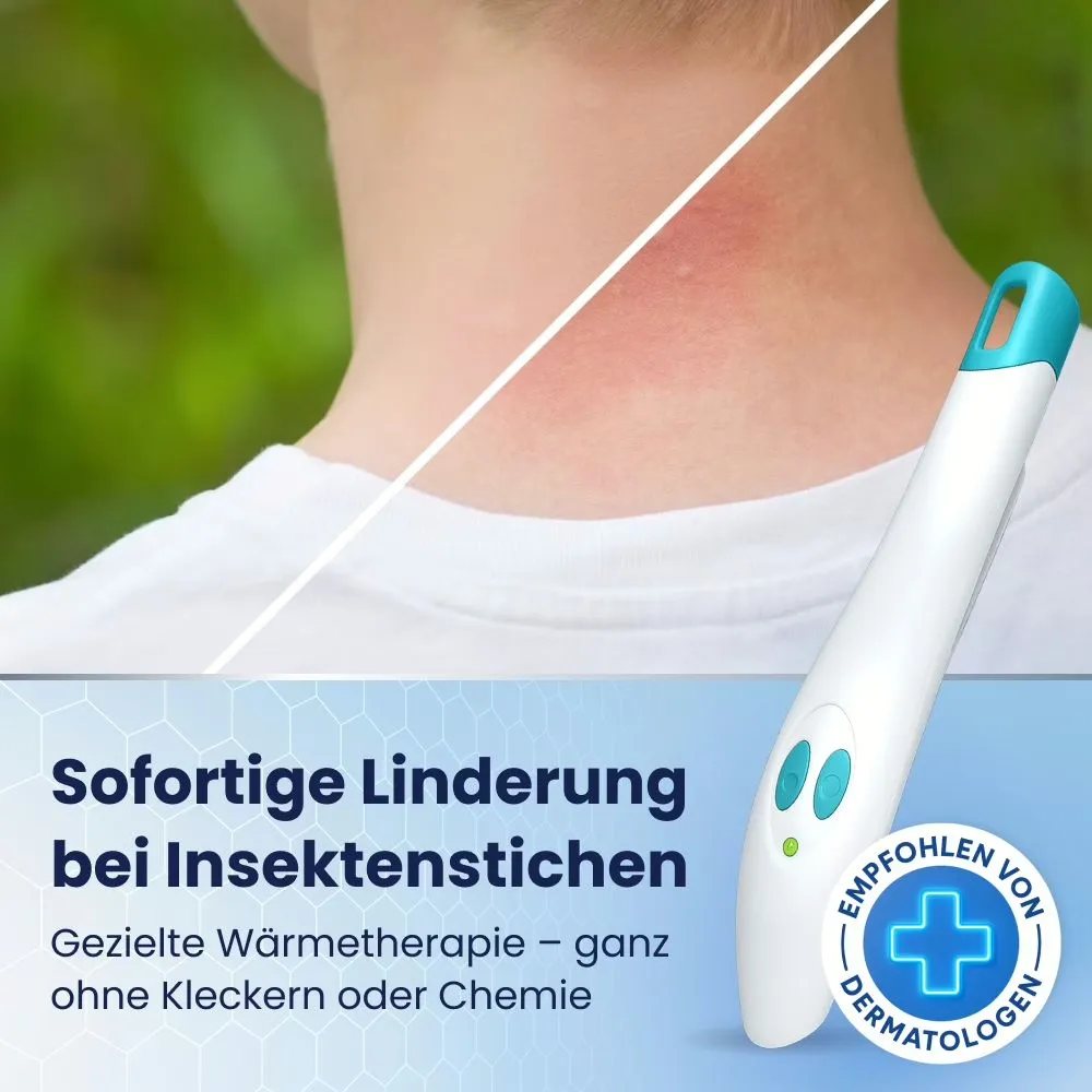 BiteRelieve Insektenstich-Gerät – wärmebasierte Behandlung, chemikalienfrei